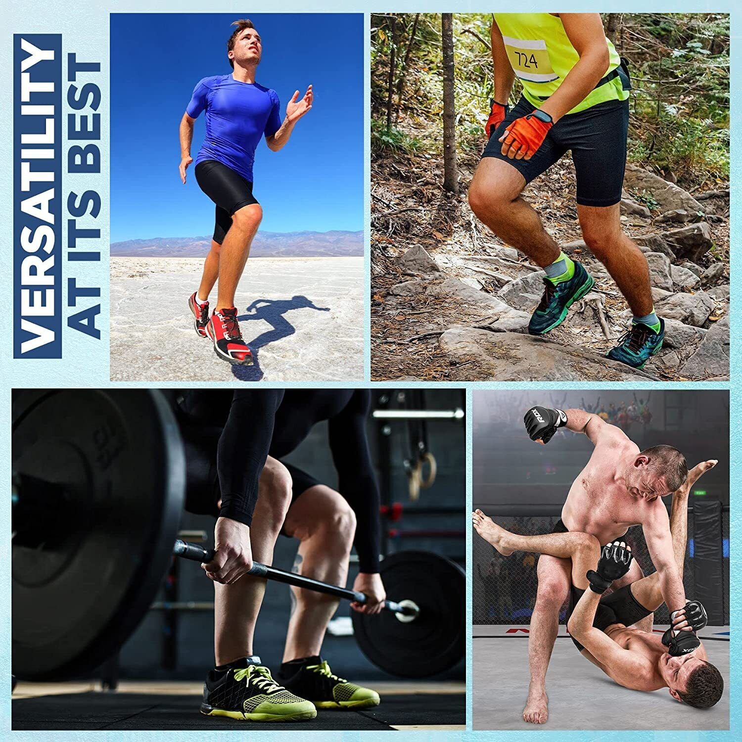 Thermal Compression Shorts by RDX, Thermal Shorts, Running Shorts, Running