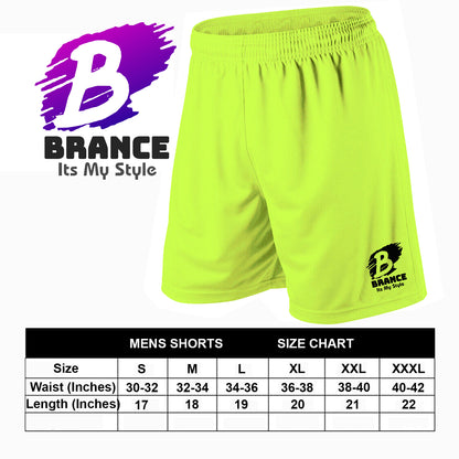 Mens Shorts Football Running Jogging Gym Sports Breathable Fitness Quick Dry