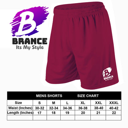 Mens Shorts Football Running Jogging Gym Sports Breathable Fitness Quick Dry